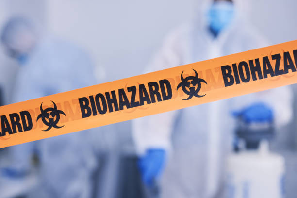 Professional Drug Lab Cleanup technician working in Merna, NE